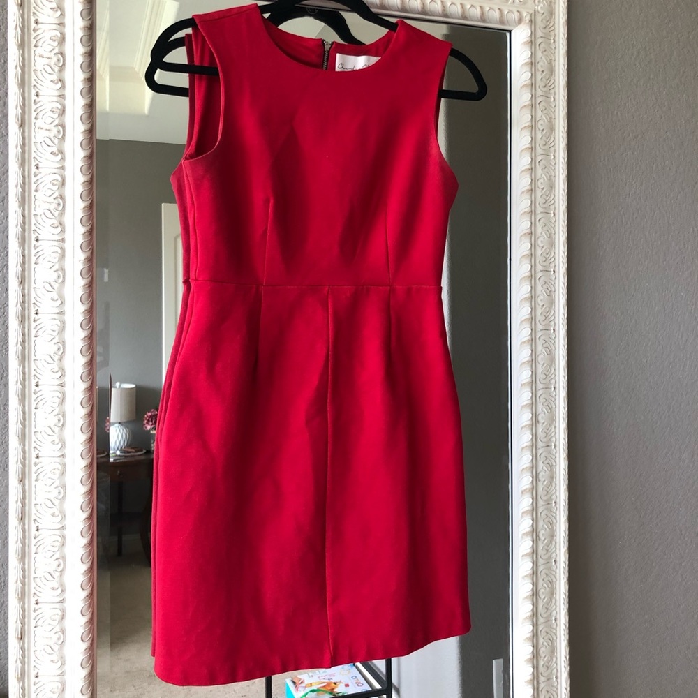 Red dress